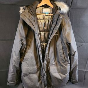 Columbia Winter Coat with faux fur hood